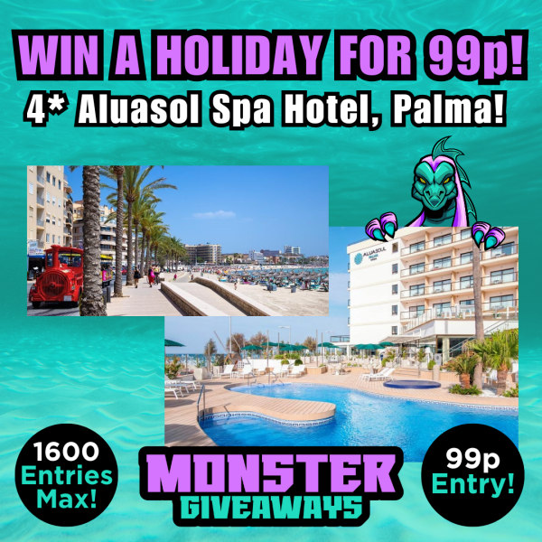 WIN a Holiday for 99p!!