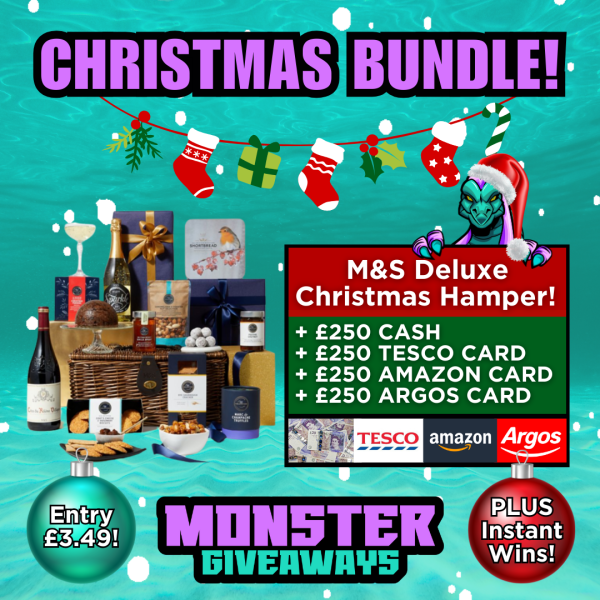 £1k Christmas Bundle #3!! Plus 25 x Instant Wins!