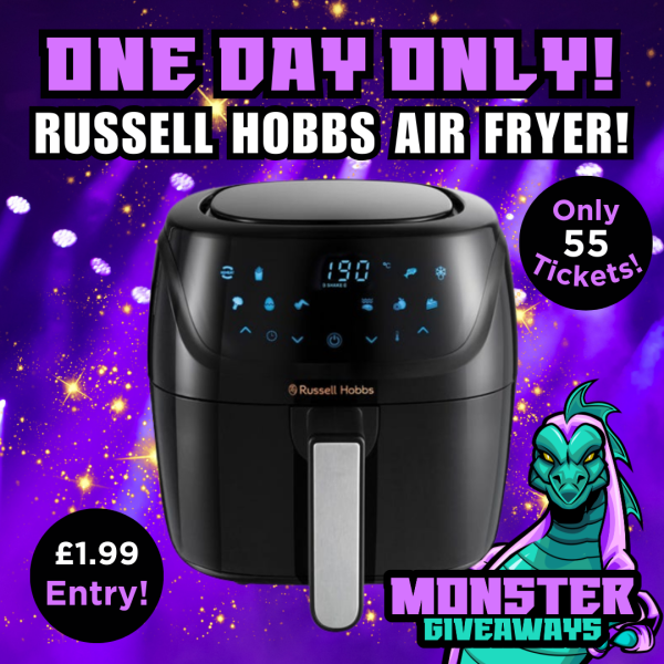 One Day Only! Russell Hobbs Air Fryer!