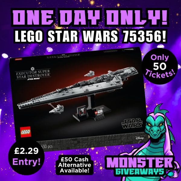 One Day Only! LEGO Star Wars 75356 Executor Super Star Destroyer or £50 Cash!
