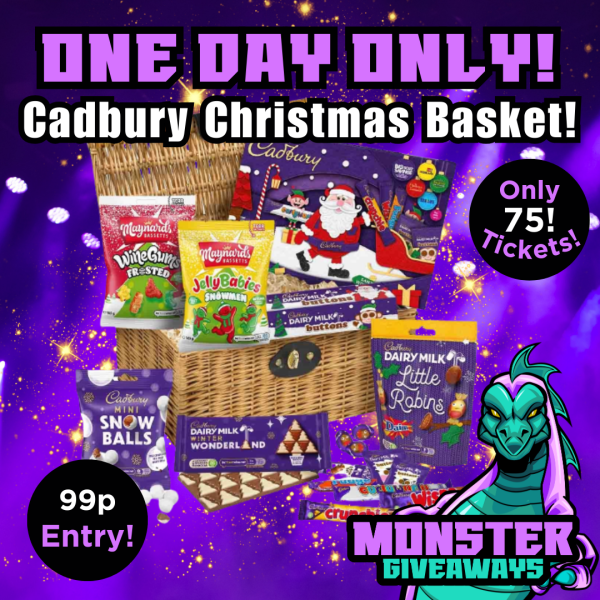 One Day Only! Cadbury Christmas Chocolate Sharing Basket!