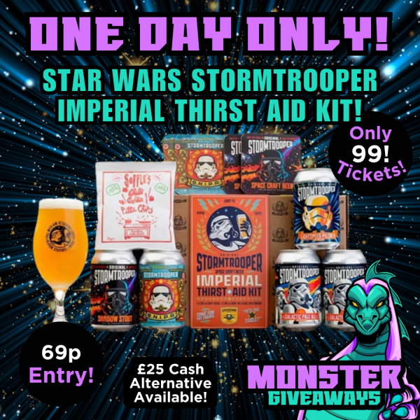 One Day Only! Star Wars Thirst Aid Beer Kit! or £25 Cash #2!