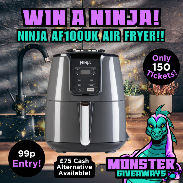 Ninja AF100UK Air Fryer or £75 Cash!