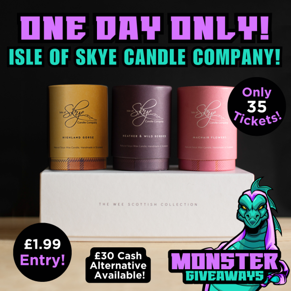 One Day Only! The Wee Candle Collection or £30 Cash!