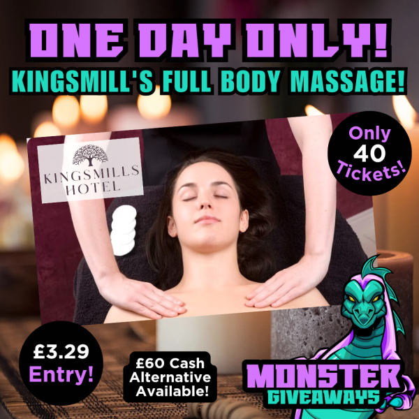 Full Body Massage at the Kingsmill's Hotel!