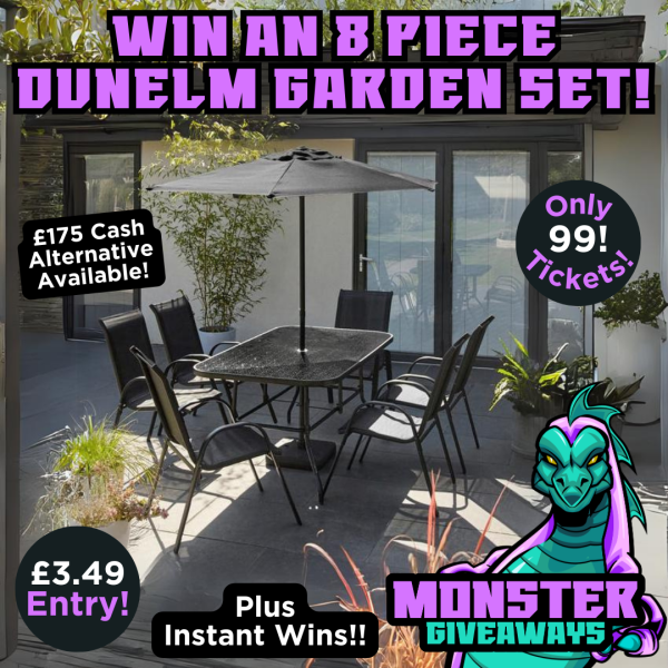 Dunelm Garden Dinning Set or £175 Cash!