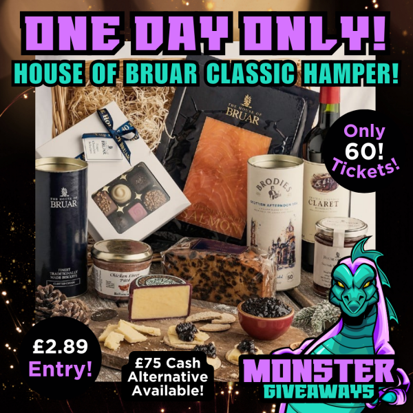 House of Bruar Classic Hamper or £75 Cash!