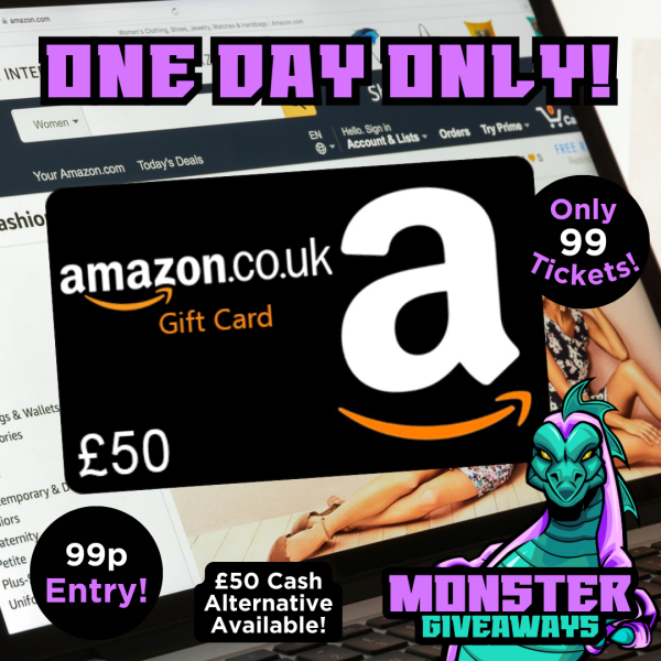 £50 Amazon Gift Voucher or £50 Cash #2!