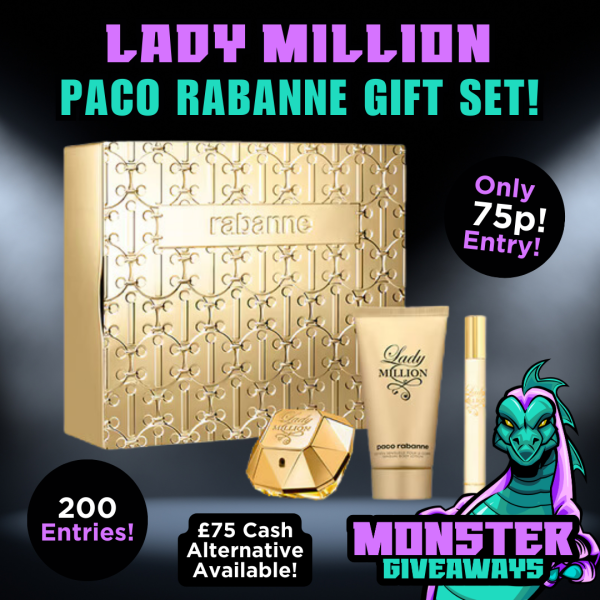 Lady Million Gift Set or £75 Cash!