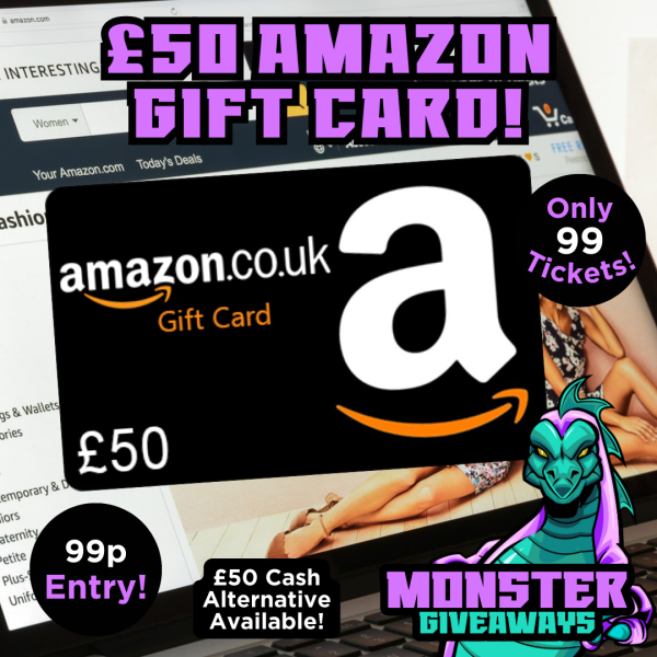 £50 Amazon Gift Voucher or £50 Cash #4!