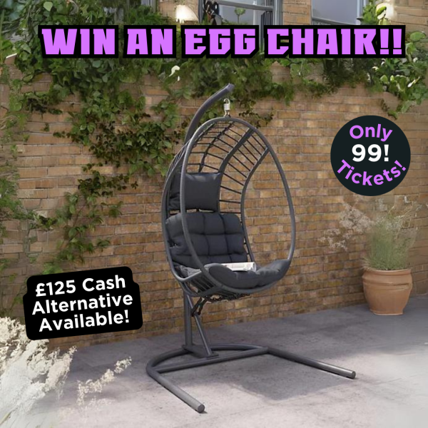 Win an Egg Chair or £125 Cash!