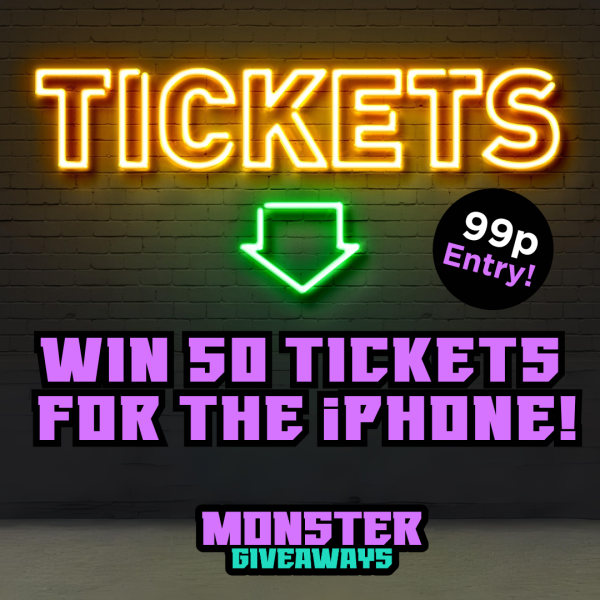 50 Ticket Bundle for the iPhone 15 Pro Comp!
