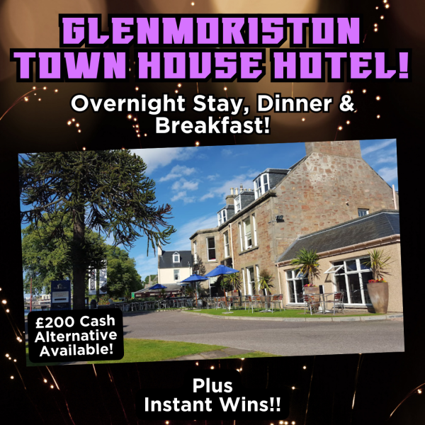 Glenmoriston Town House Hotel Stay or £200 Cash!
