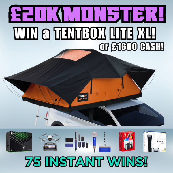 £20k MONSTER #9! BIG Main Prize PLUS Instant Wins!