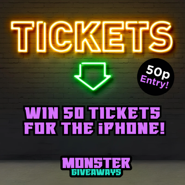 50 Ticket Bundle for the iPhone / Galaxy / £800 Comp!
