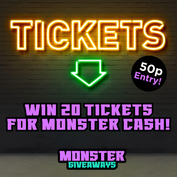 20 Ticket Bundle for Monster Cash Comp!