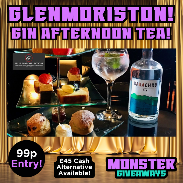 Gin Afternoon Tea for Two or £45 Cash!