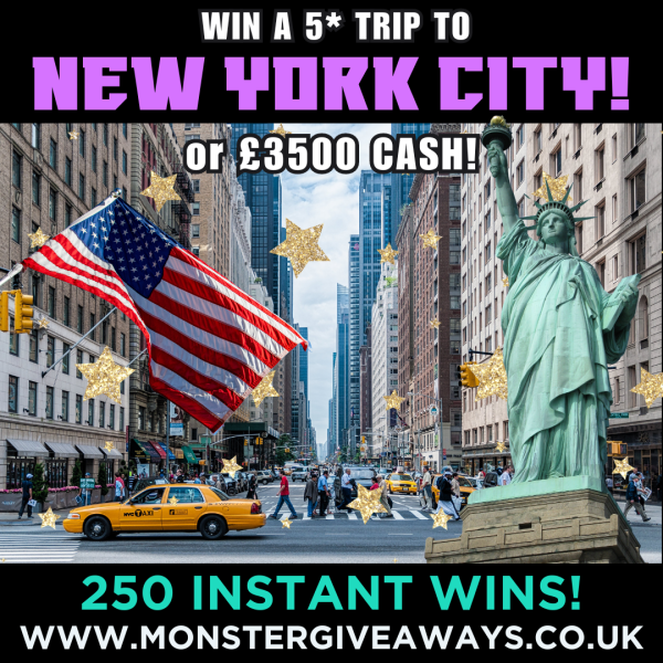 New York Christmas Markets Trip or £3500 Cash!