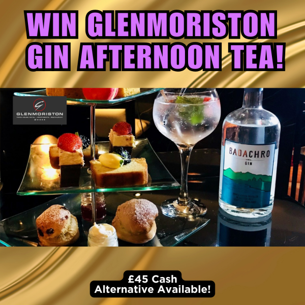 Gin Afternoon Tea for Two or £45 Cash #2!