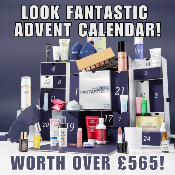 Look Fantastic Advent Calendar or £100 Cash!