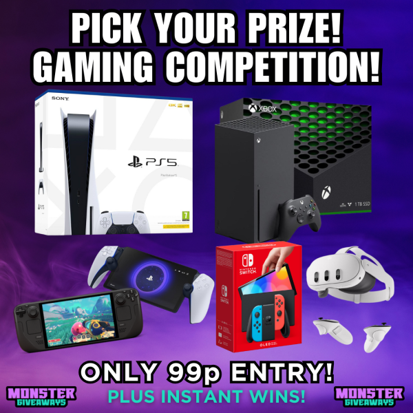 Pick Your Prize - Console or Cash #7!