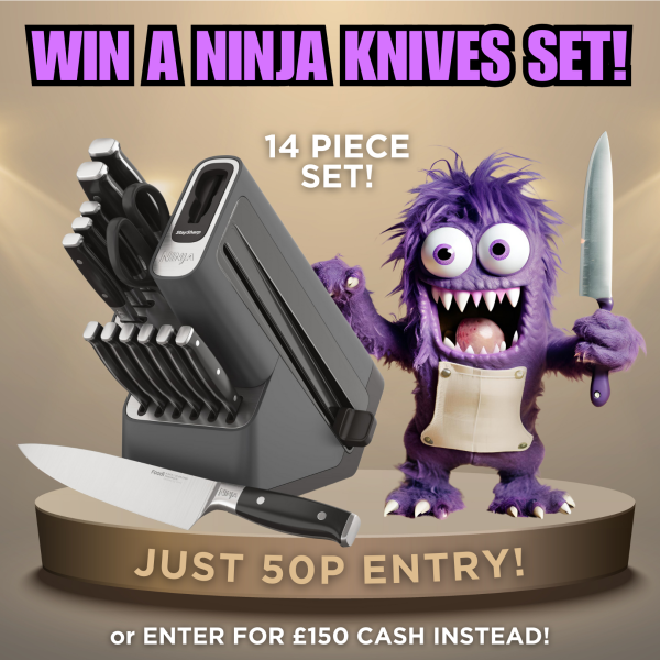 14 Piece Ninja Knives Set or £150 Cash #6