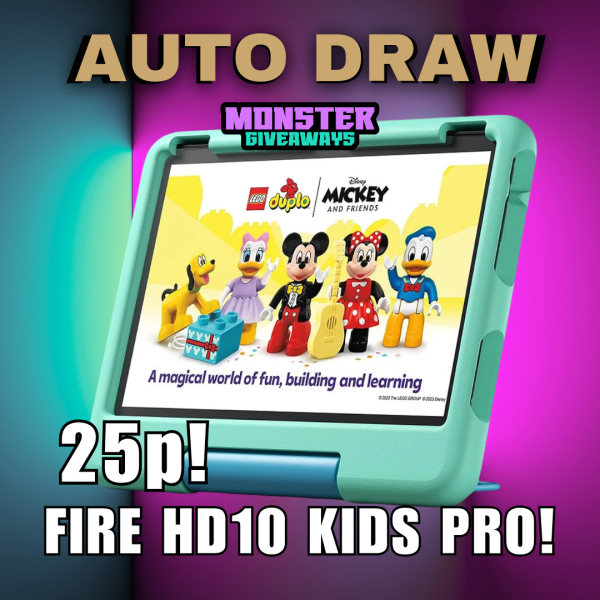 Fire HD10 Kids Pro or £100 Cash #3!
