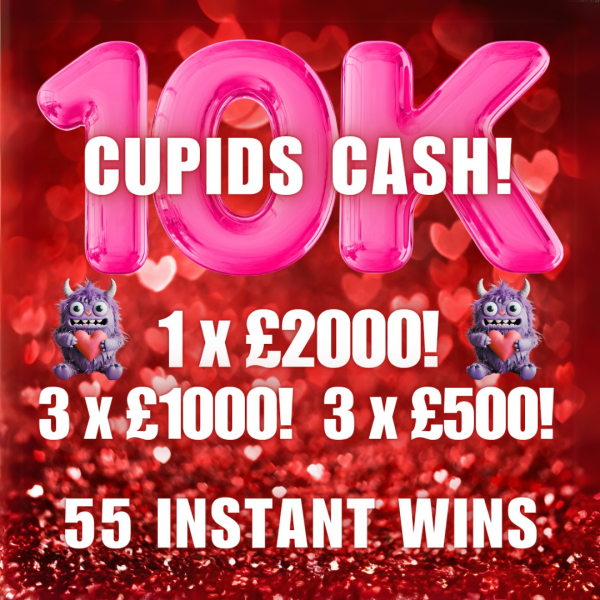 £10k Cupids Cash Instant Wins!