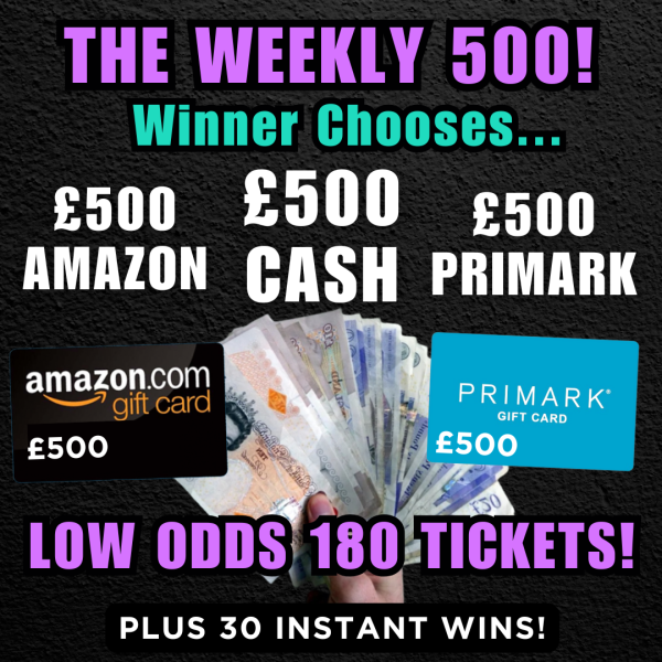 The Weekly Low Odds £500 #12