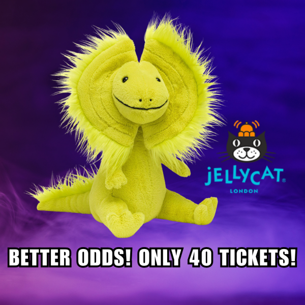 JellyCat Davey Dilophosaurus