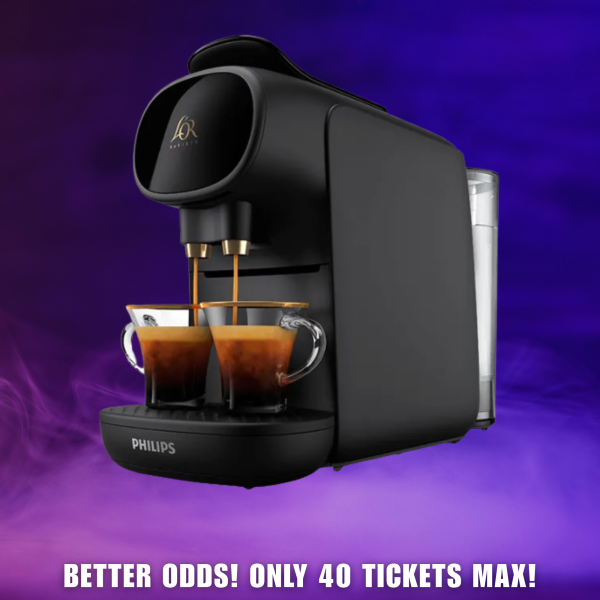 L'OR Barista Sublime Coffee Machine & 100 Pods!