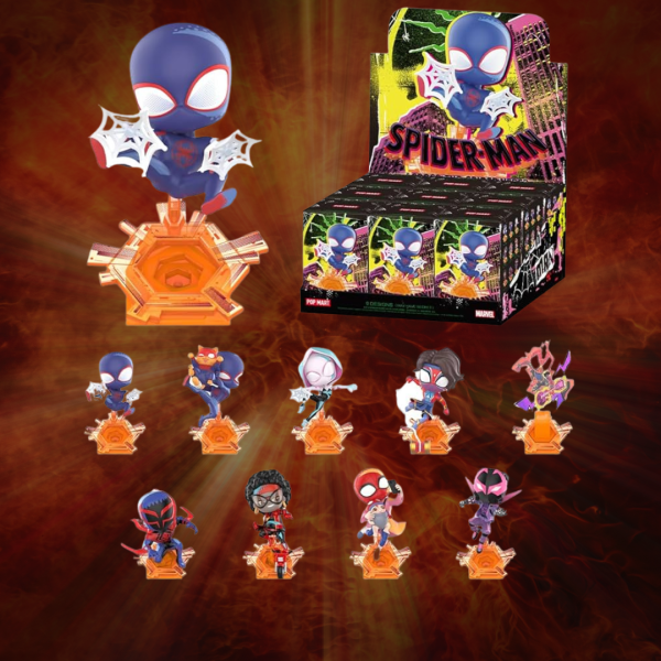 Pop Mart Spider-Man Blind Box Set of 9!