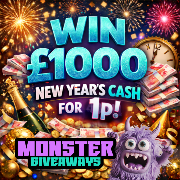 £1000 New Years Cash + Instants