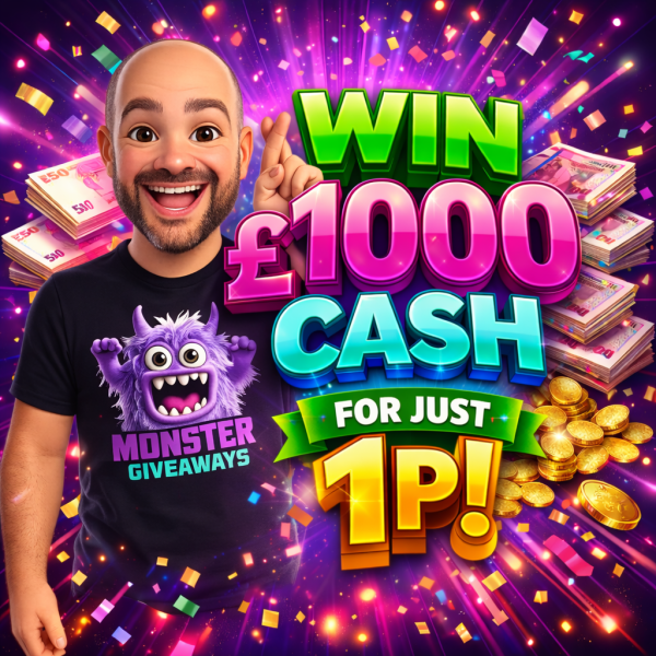 £1000 Cash + Instants