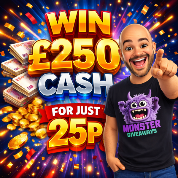 £250 Cash + Instants